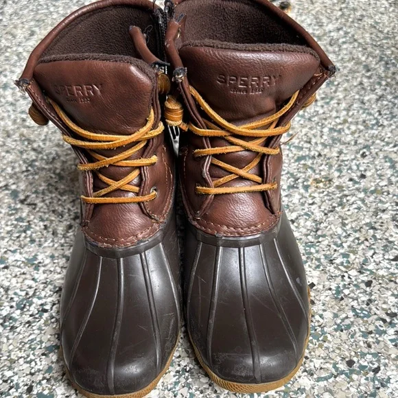 Sperry Brown and tan Men\'s Rain & Snow Boots s-l400.jpg main image 3